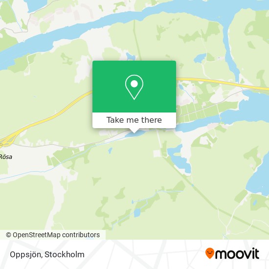 Oppsjön map