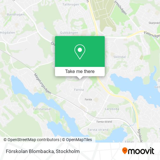 Förskolan Blombacka map