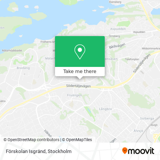 Förskolan Isgränd map