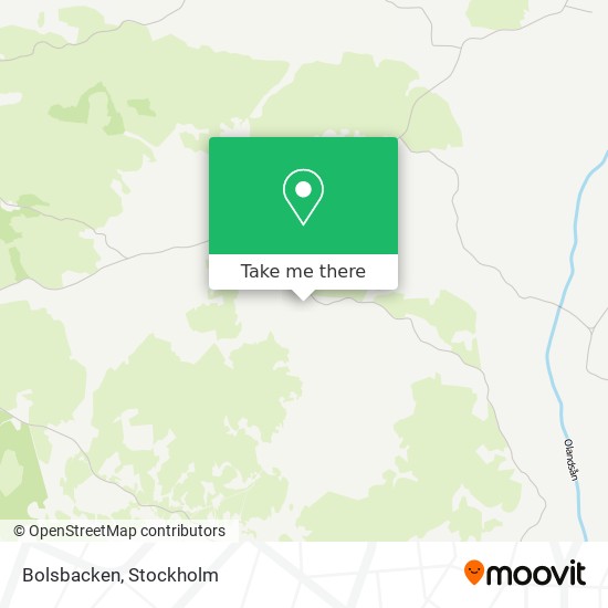 Bolsbacken map