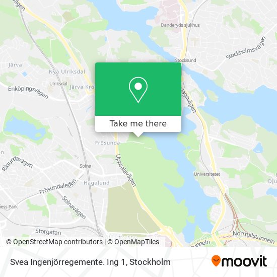 Svea Ingenjörregemente. Ing 1 map