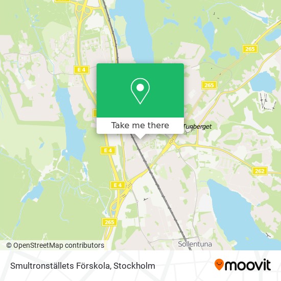 Smultronställets Förskola map