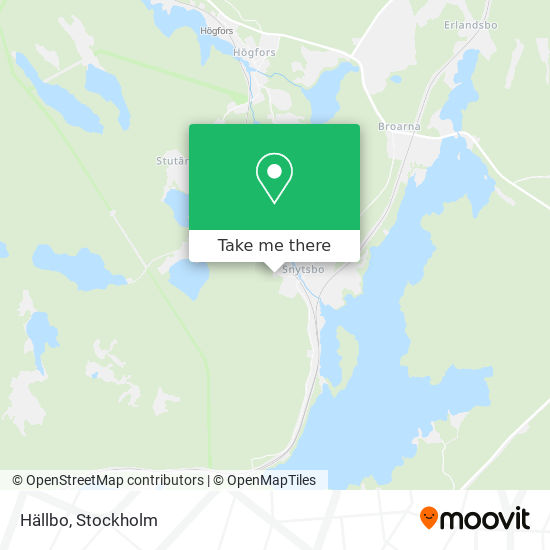 Hällbo map