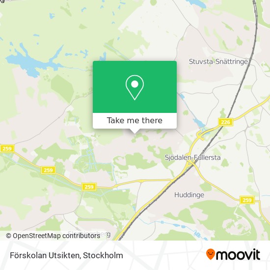 Förskolan Utsikten map