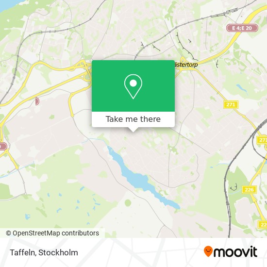 Taffeln map