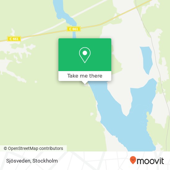 Sjösveden map