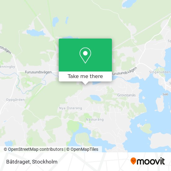 Båtdraget map