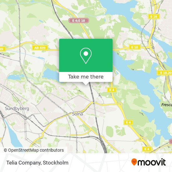 Telia Company map