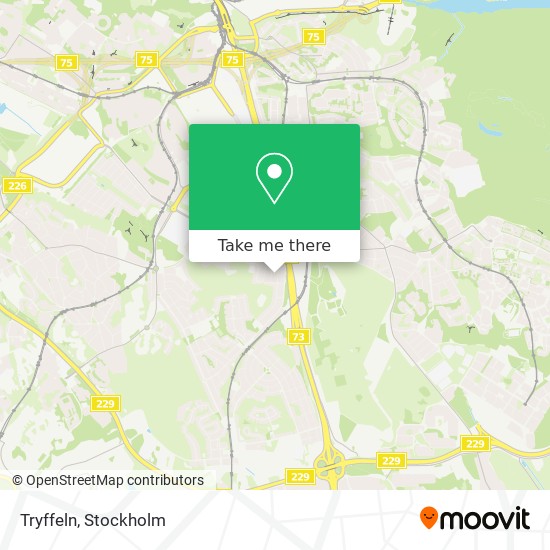 Tryffeln map