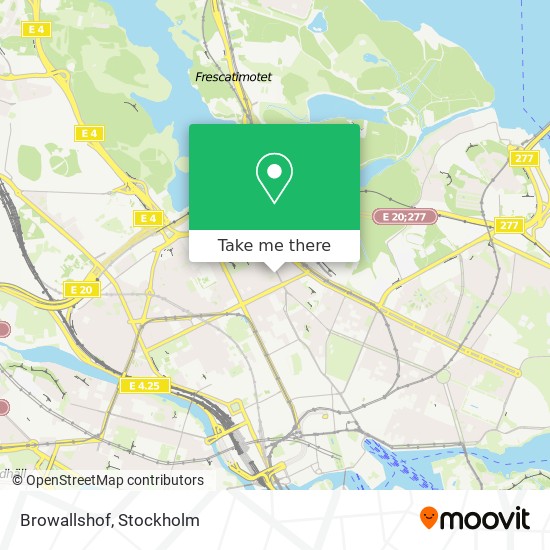 Browallshof map