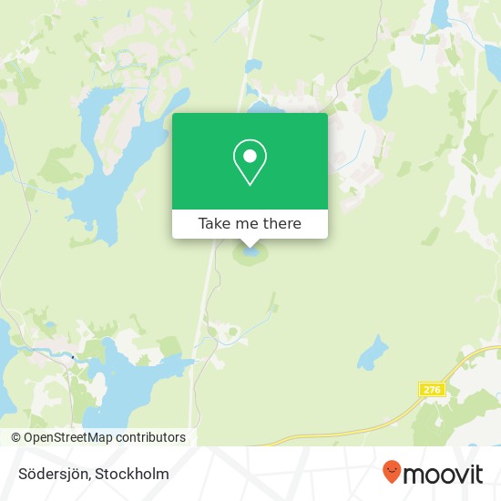 Södersjön map