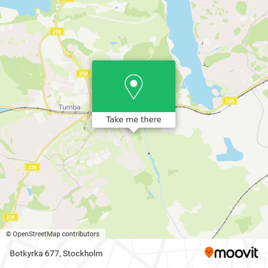 Botkyrka 677 map