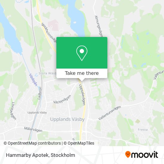 Hammarby Apotek map