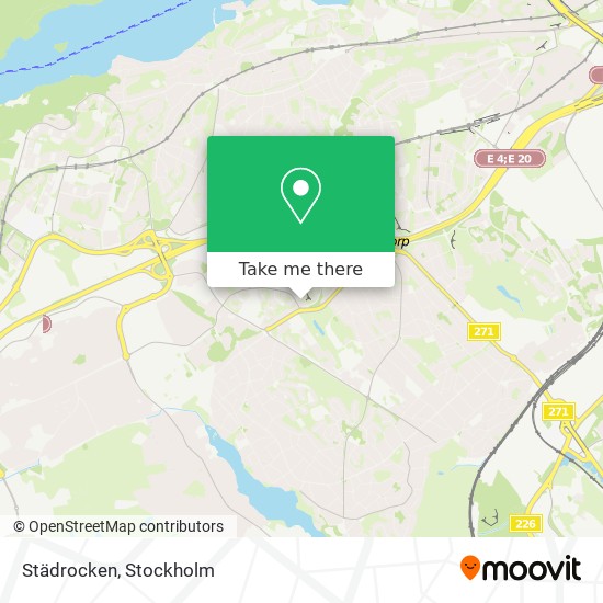 Städrocken map