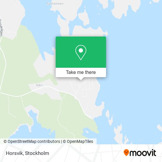 Horsvik map