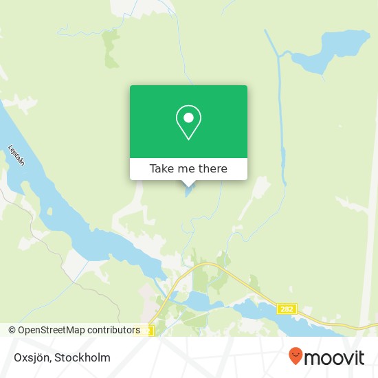 Oxsjön map