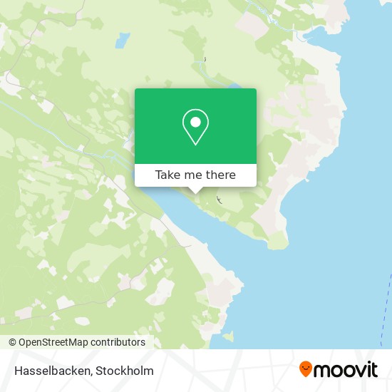 Hasselbacken map