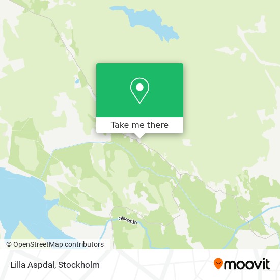 Lilla Aspdal map