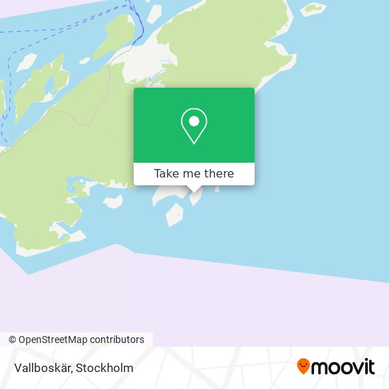 Vallboskär map