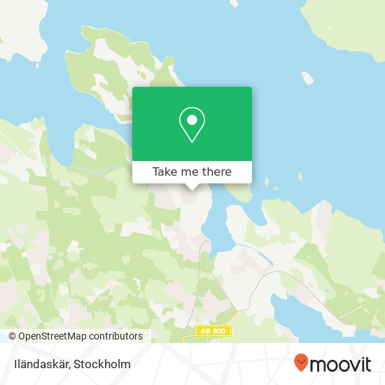 Iländaskär map