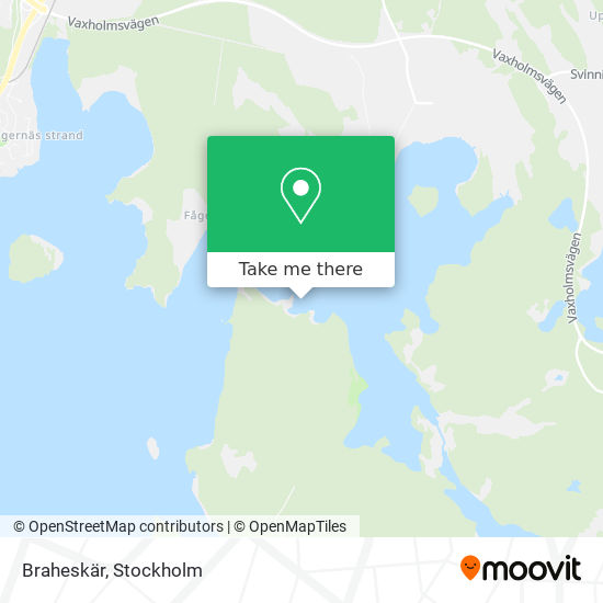 Braheskär map