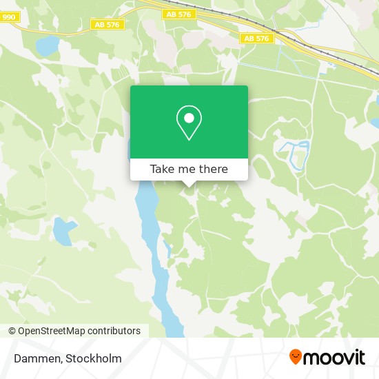 Dammen map