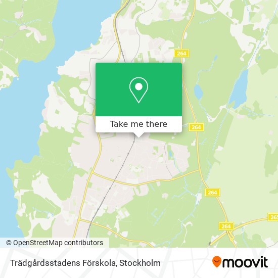 Trädgårdsstadens Förskola map