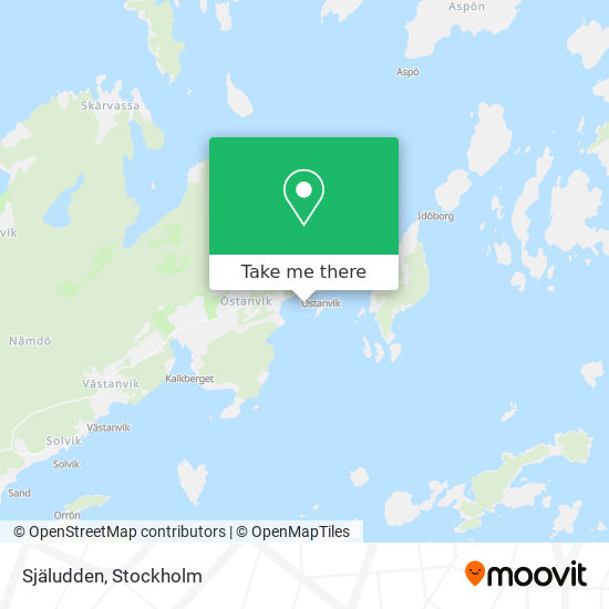 Själudden map