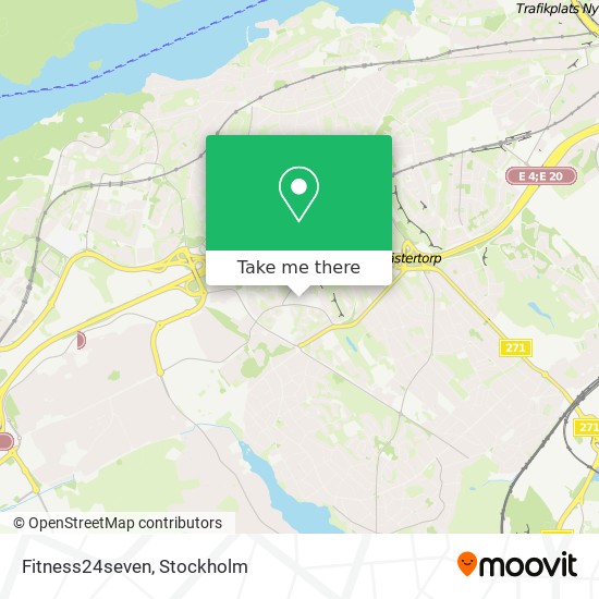 Fitness24seven map