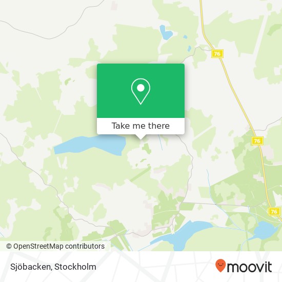 Sjöbacken map