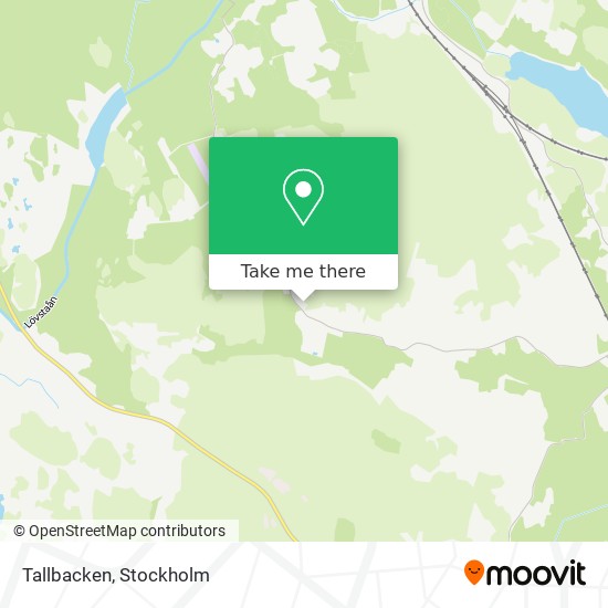 Tallbacken map