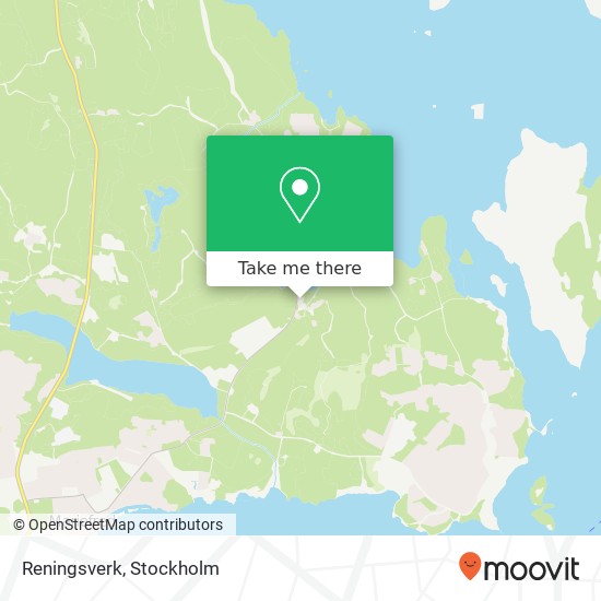 Reningsverk map