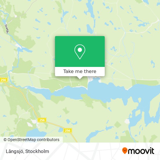 Långsjö map