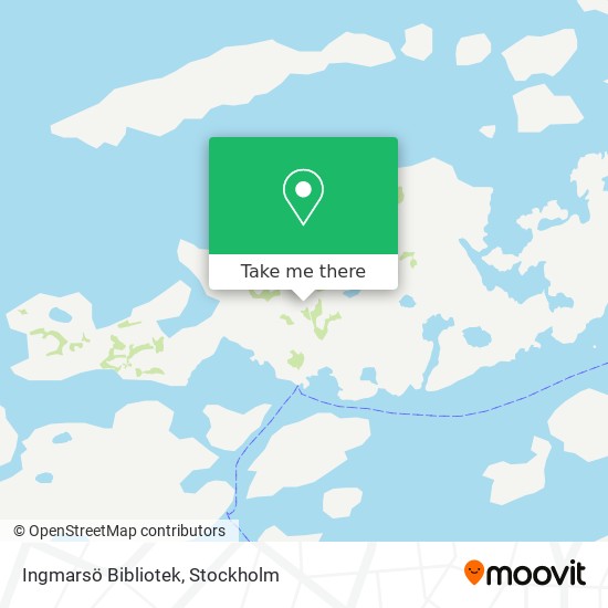 Ingmarsö Bibliotek map