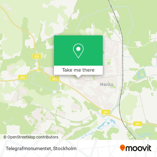 Telegrafmonumentet map