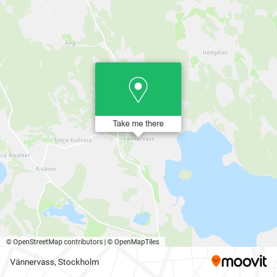 Vännervass map