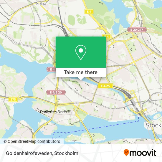 Goldenhairofsweden map