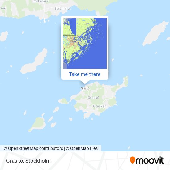 Gräskö map