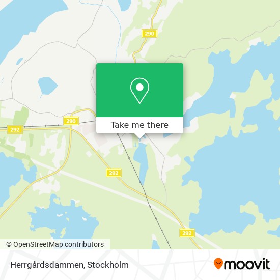 Herrgårdsdammen map