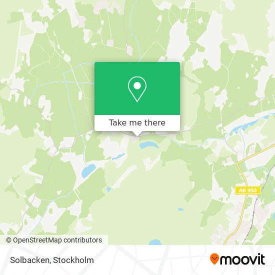 Solbacken map