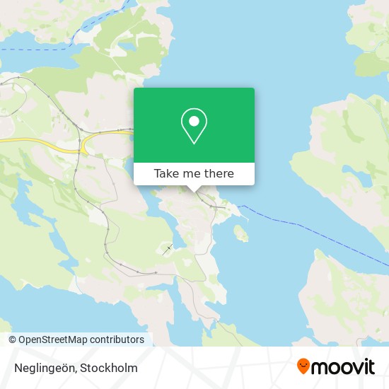 Neglingeön map