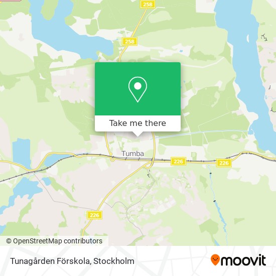 Tunagården Förskola map