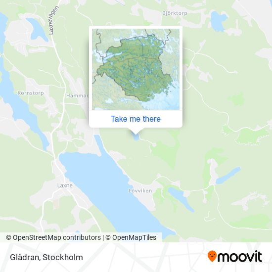 Glådran map