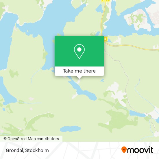 Gröndal map