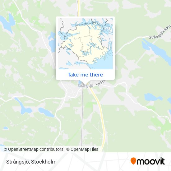 Strångsjö map