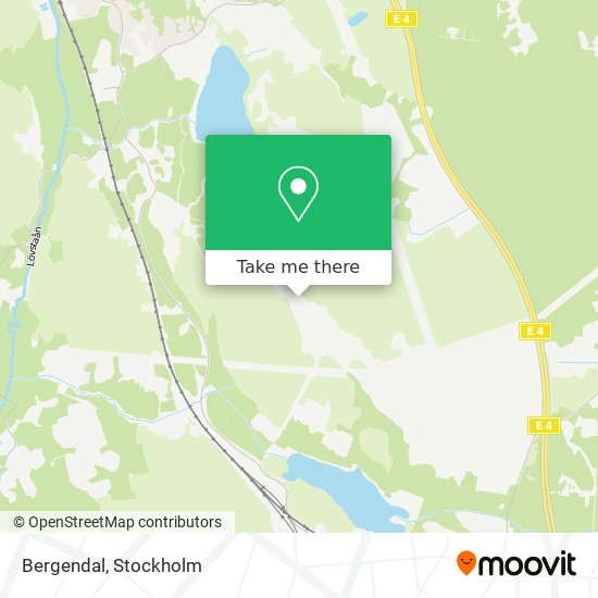 Bergendal map