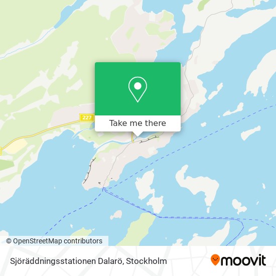 Sjöräddningsstationen Dalarö map