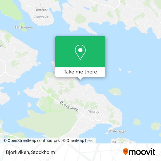 Björkviken map