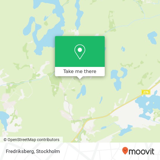 Fredriksberg map