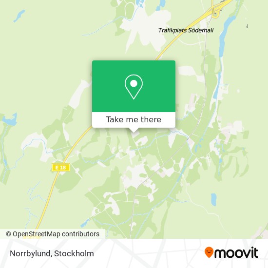 Norrbylund map